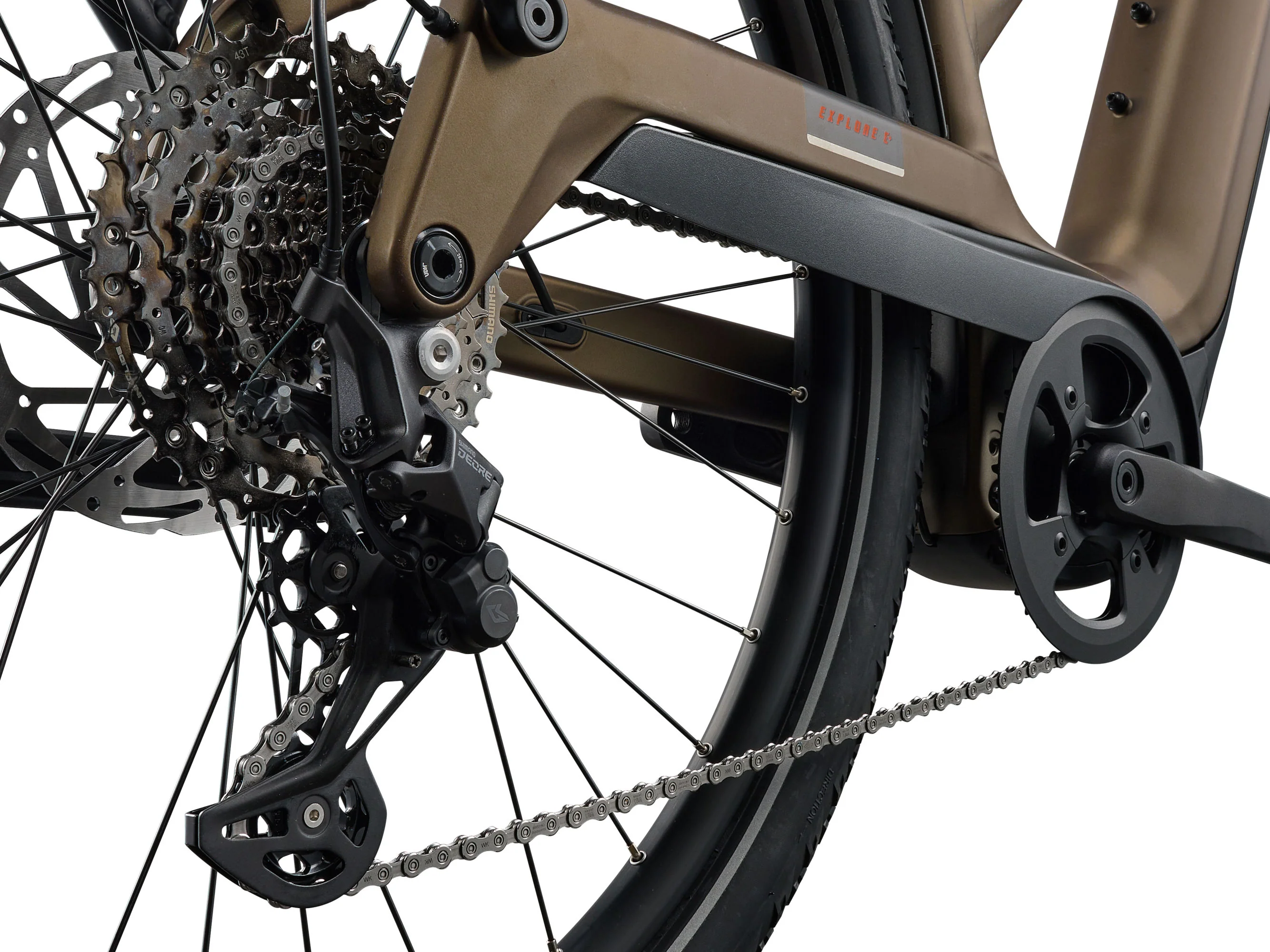 Explore E+ 3 Double Diamond - Pyrite Brown - Image 5
