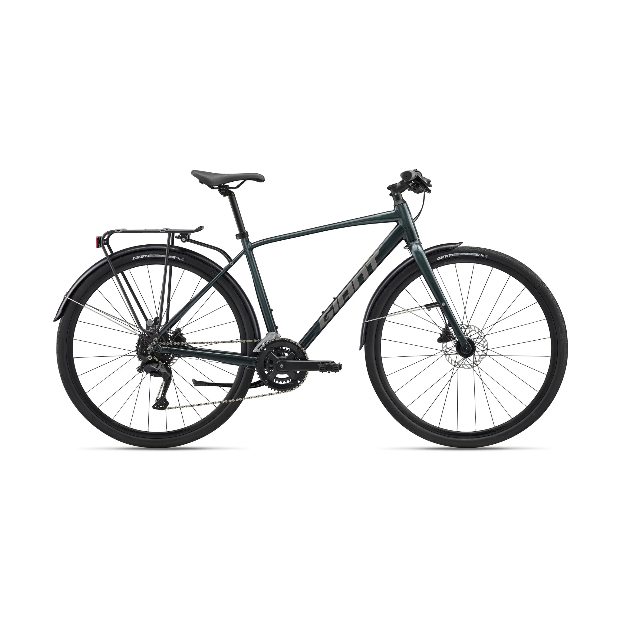 Giant Cross City 2 Disc Equipped - Asphalt Green - Image 2