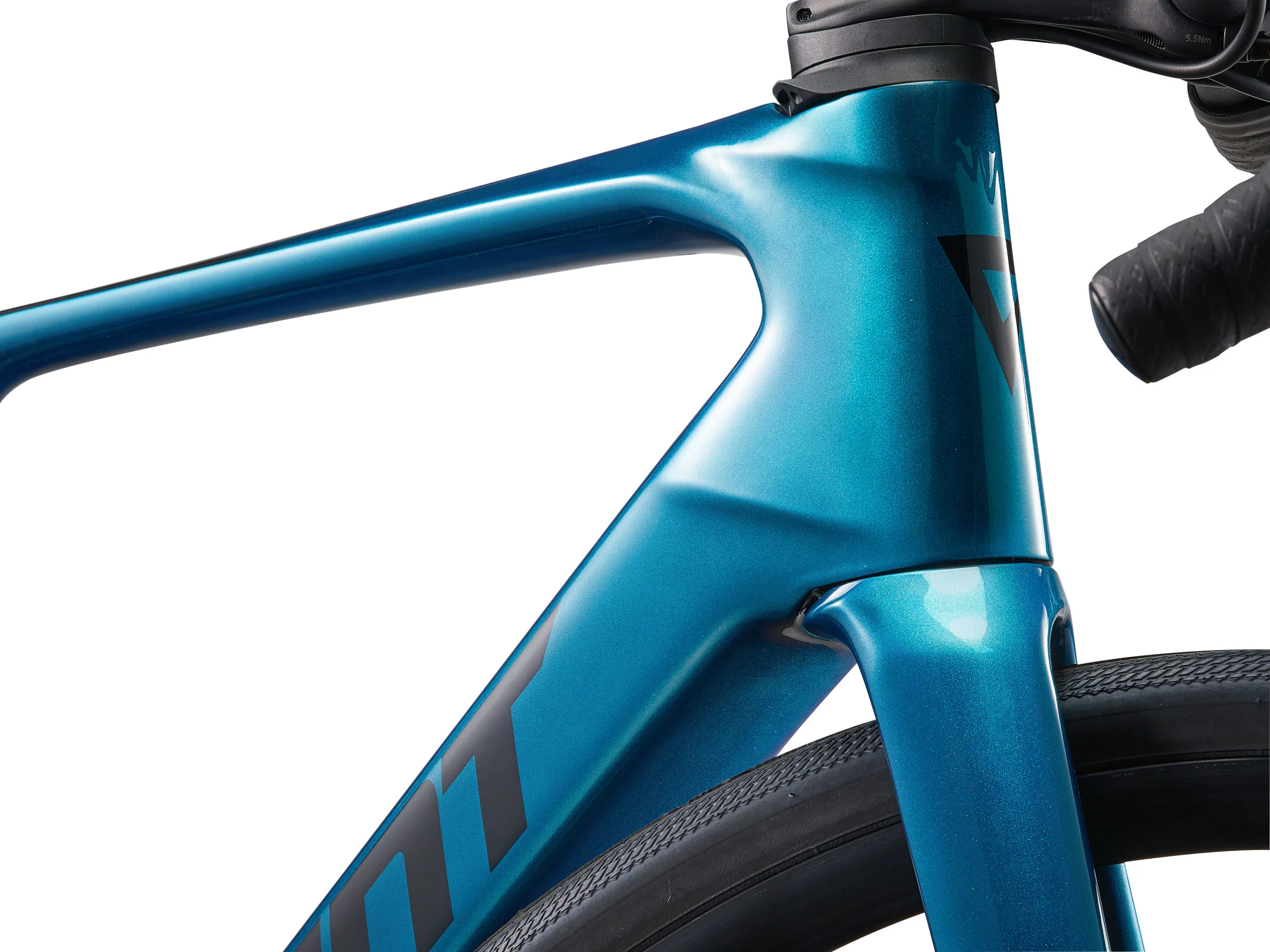 Giant Defy Advanced E+ Elite 2 E-Bike - Sea Sparkle - Image 3