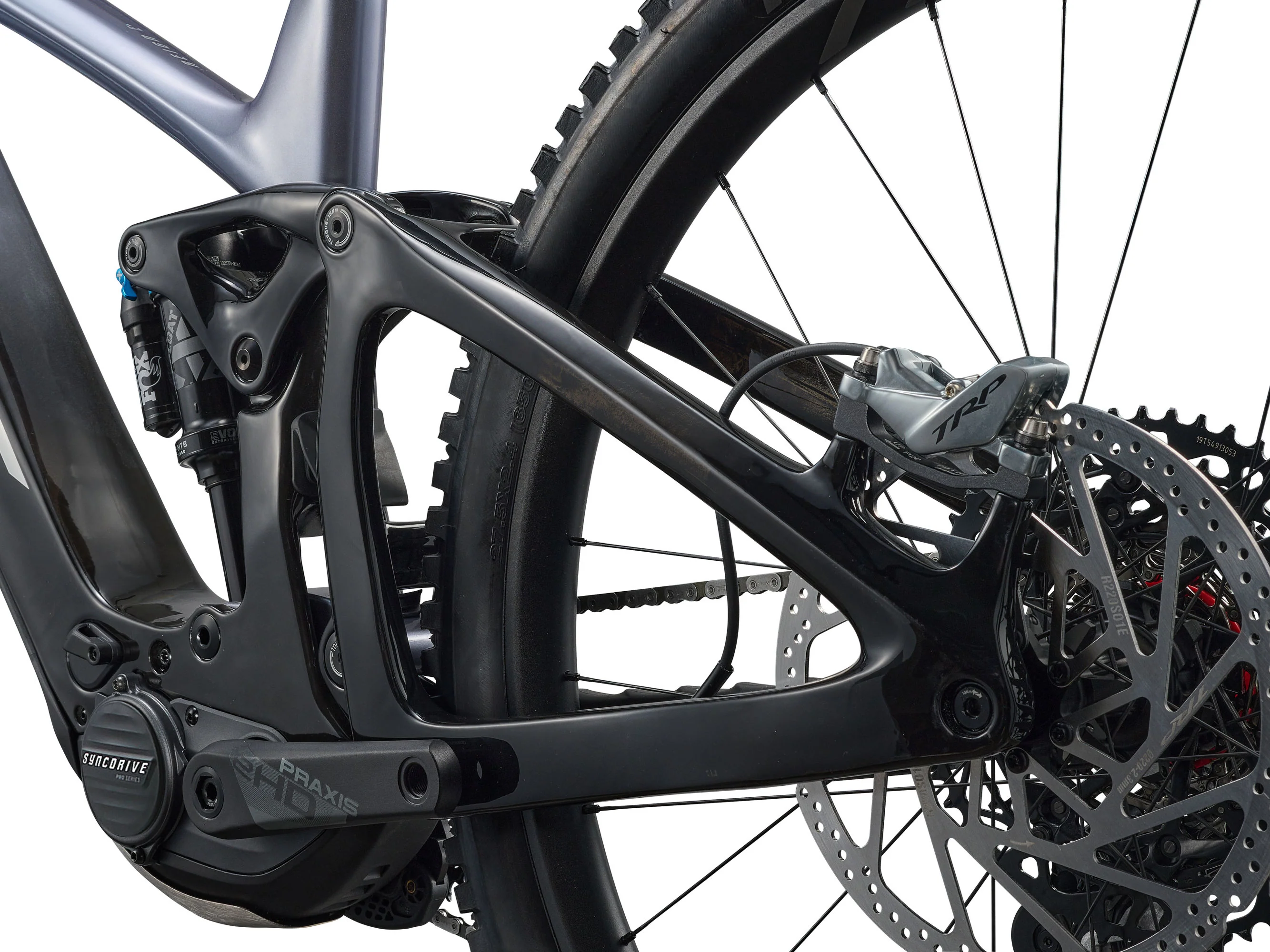 Giant Reign Advanced E+ 1 Mountain Bike - Mercury/Carbon Smoke - Image 4