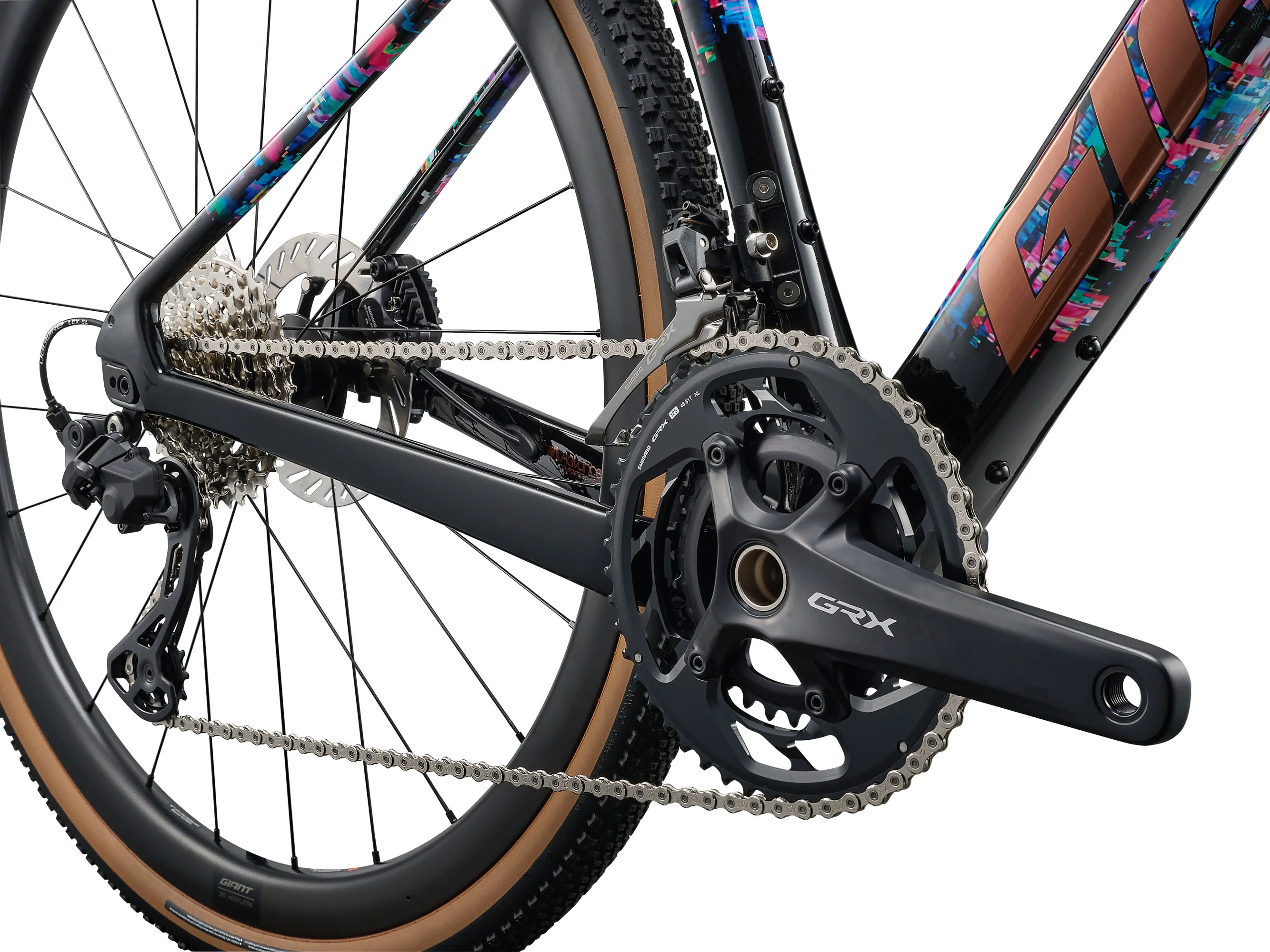 Giant Revolt Advanced 0 SE Gravel Bike - Radio Spectrum - Image 5