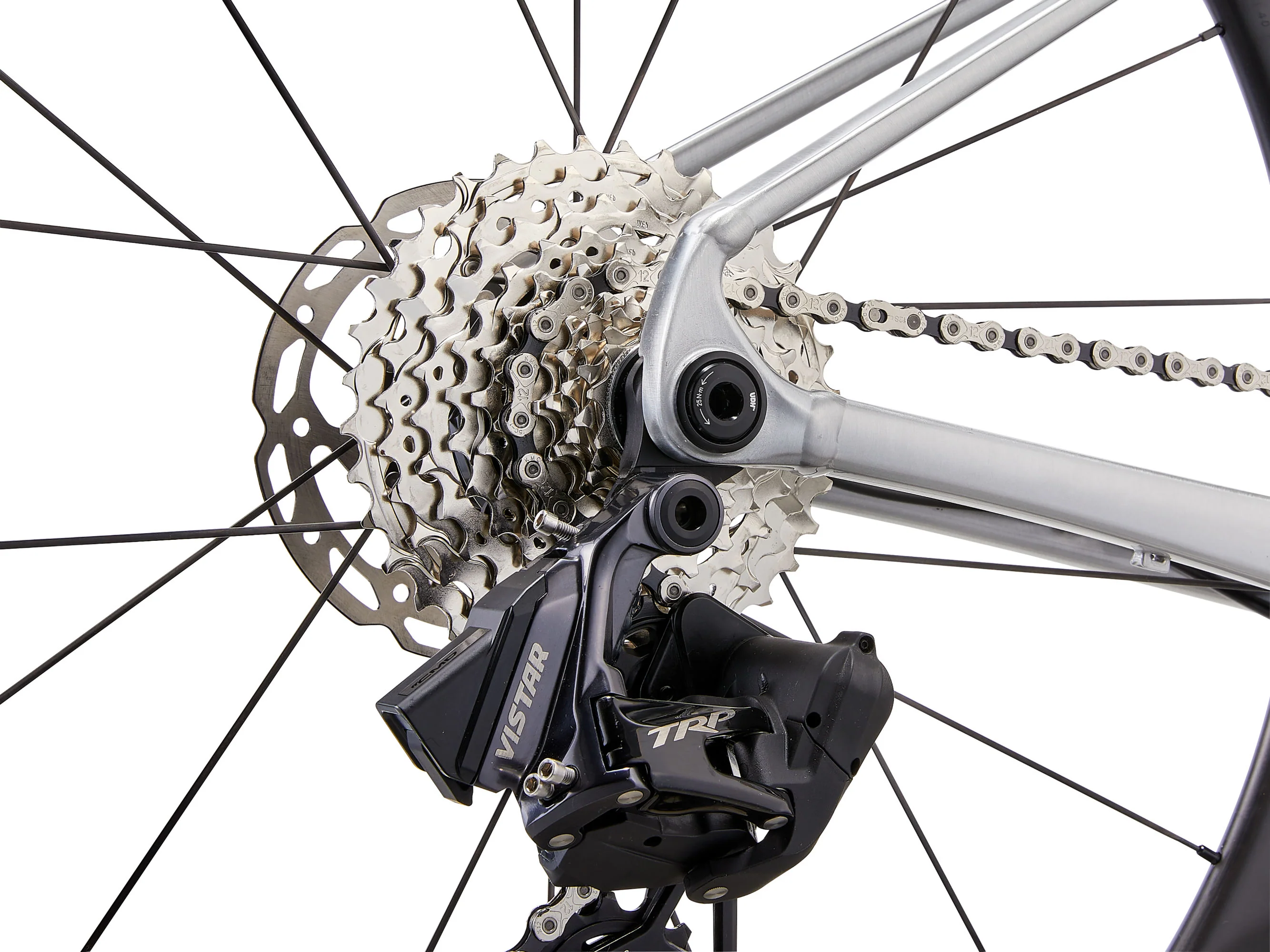 Giant Seek 1 Youth Road Bike - Raw Aluminum - Image 4