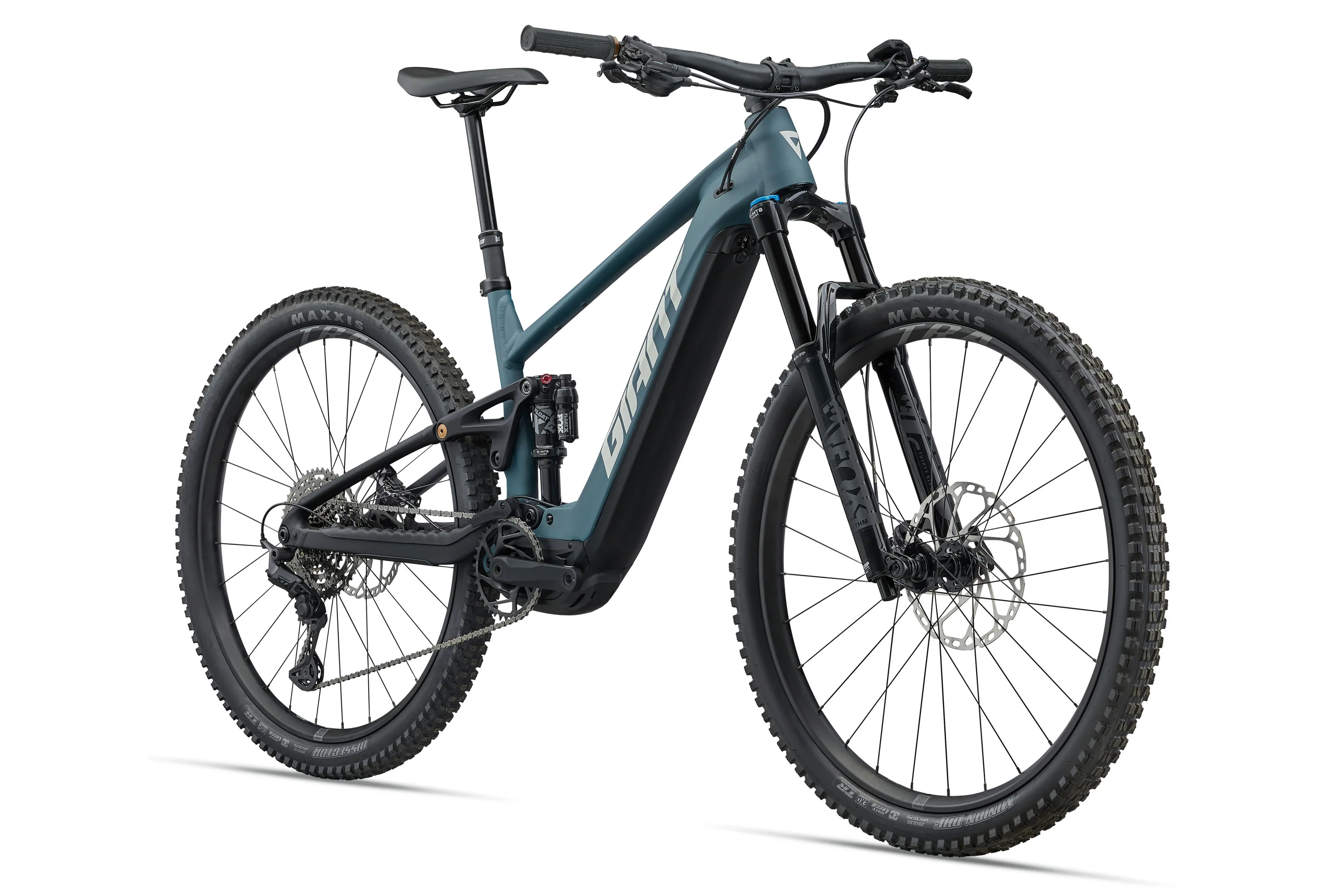 Giant Stance E+ 0 Electric MTB - Deep Lake/Black - Image 2