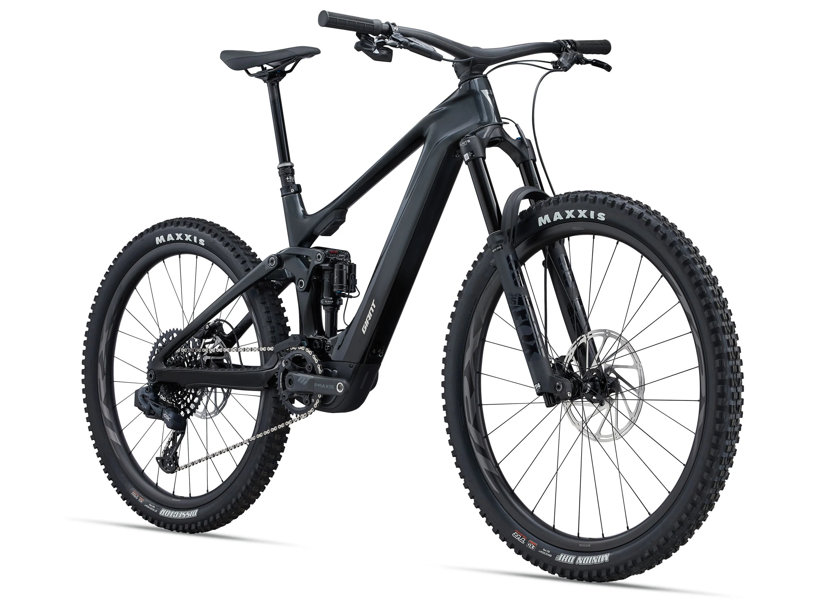 Giant Trance X Advanced E+ 1 - Gunmetal Black/Black - Image 2