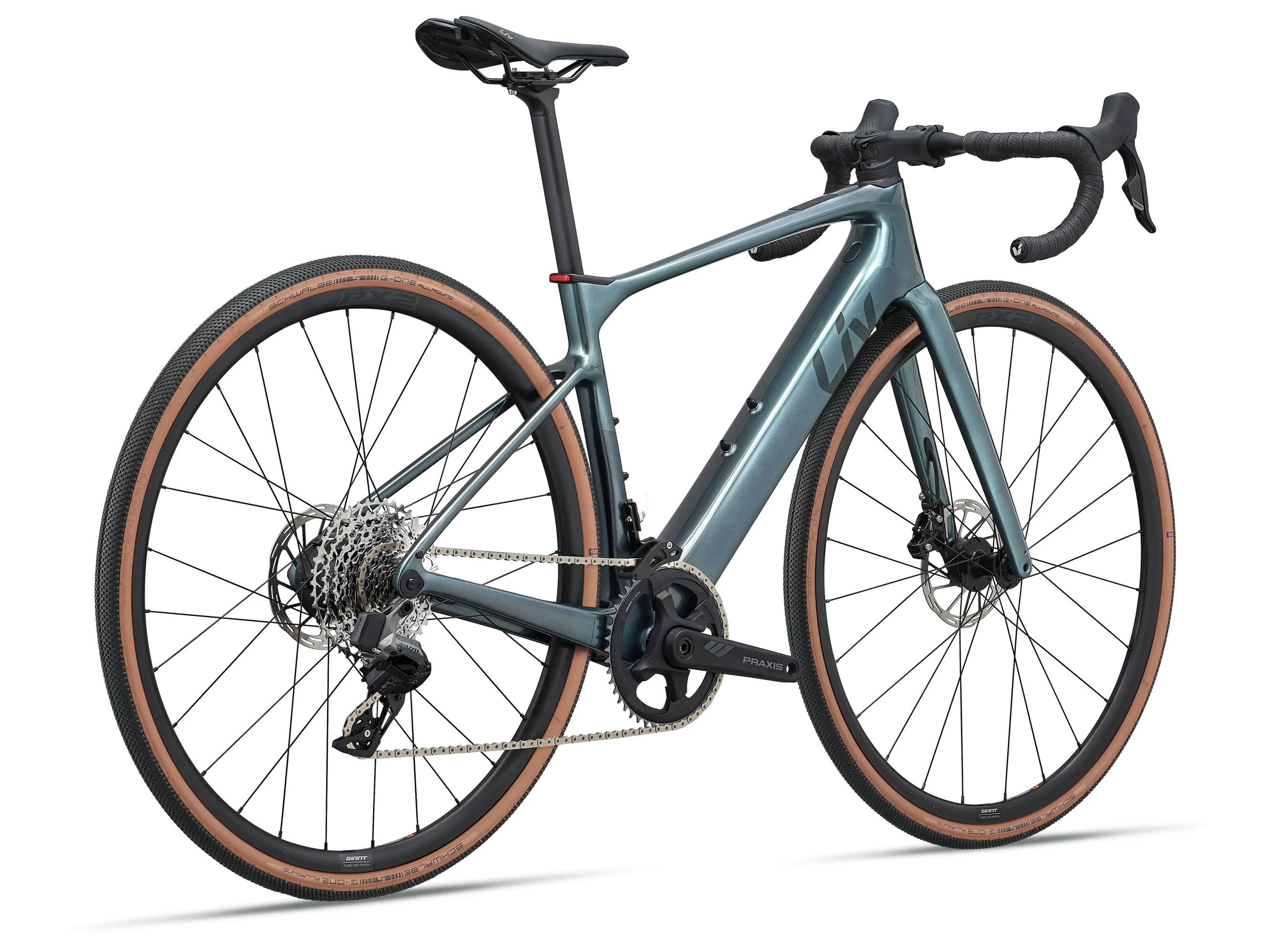 Liv Avail Advanced E+ Elite AR E-Bike - Silver Pine - Image 3
