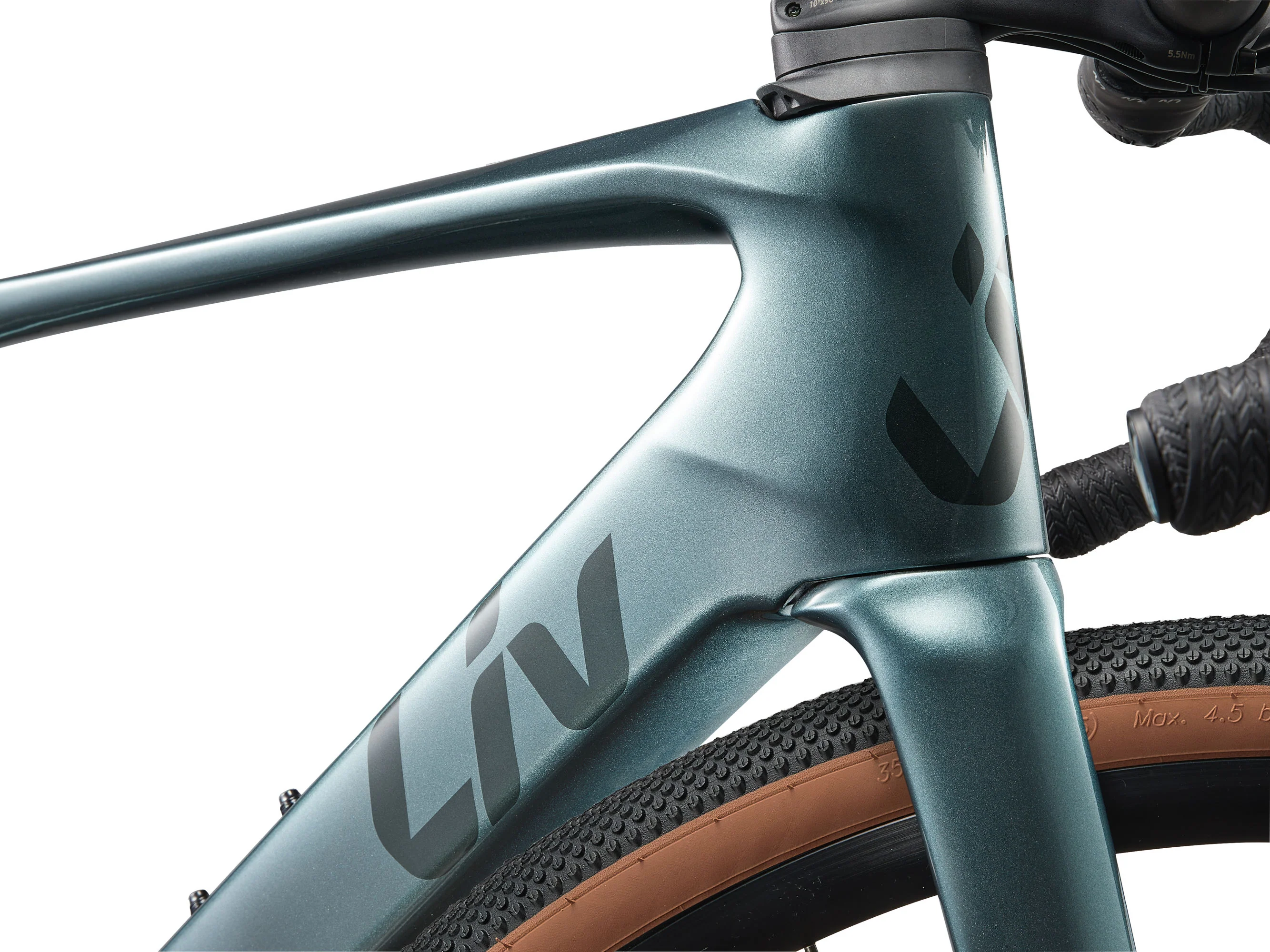 Liv Avail Advanced E+ Elite AR E-Bike - Silver Pine - Image 4