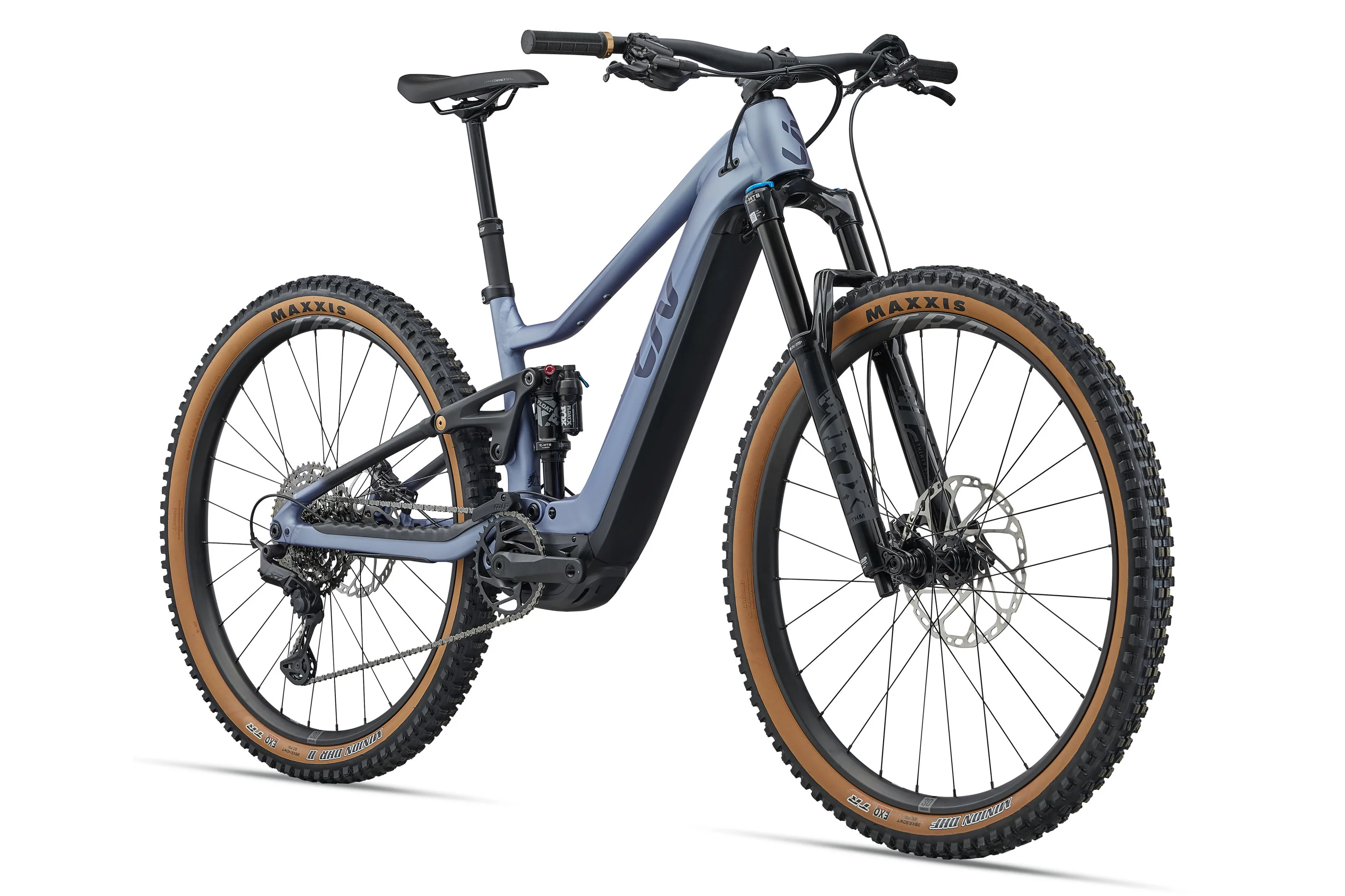 Liv Embolden E+ 0 Electric MTB - Atmosphere/Black - Image 2