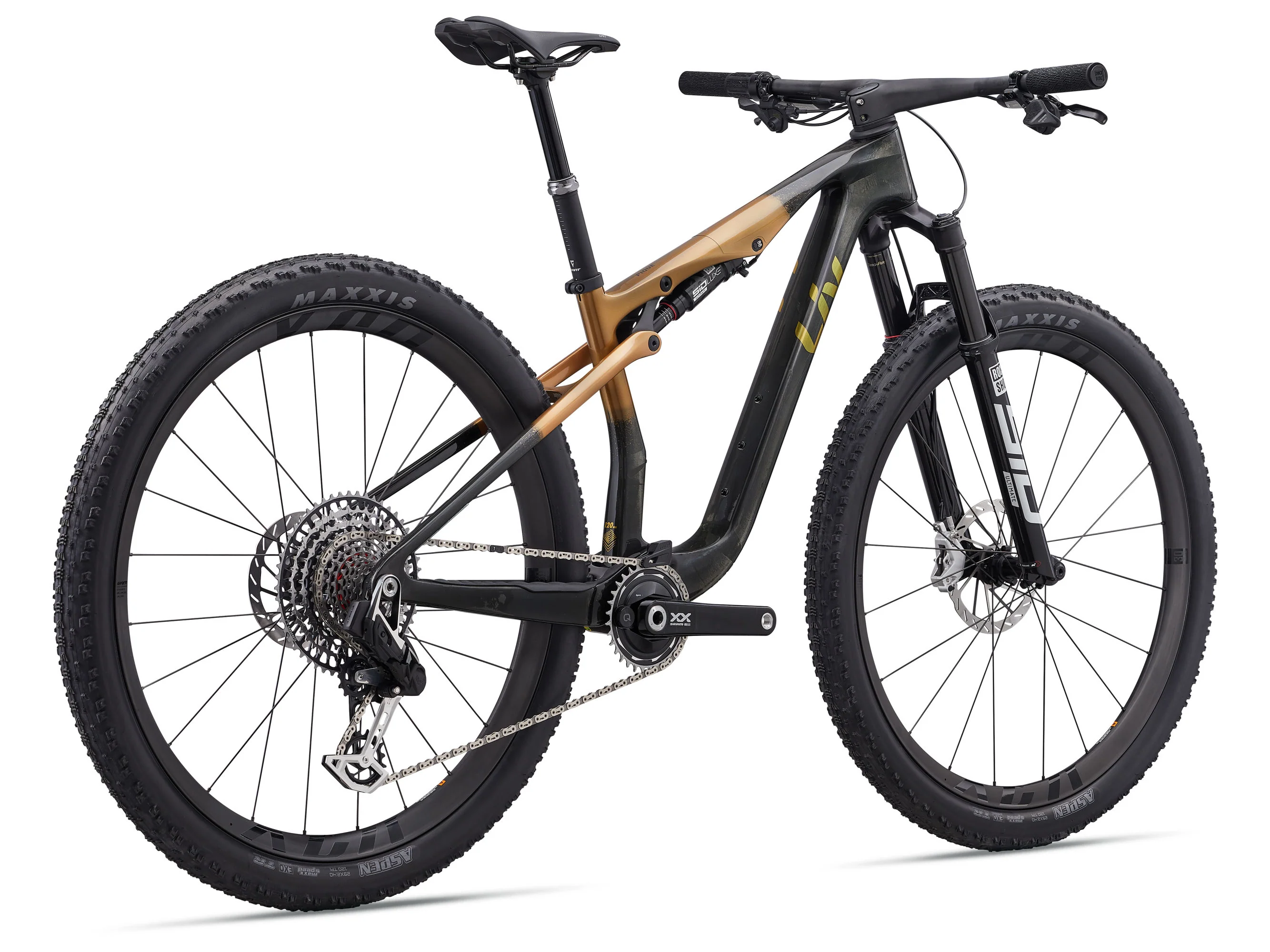 Liv Pique Advanced SL 0 Mountain Bike - Raw Carbon/Steampunk - Image 2