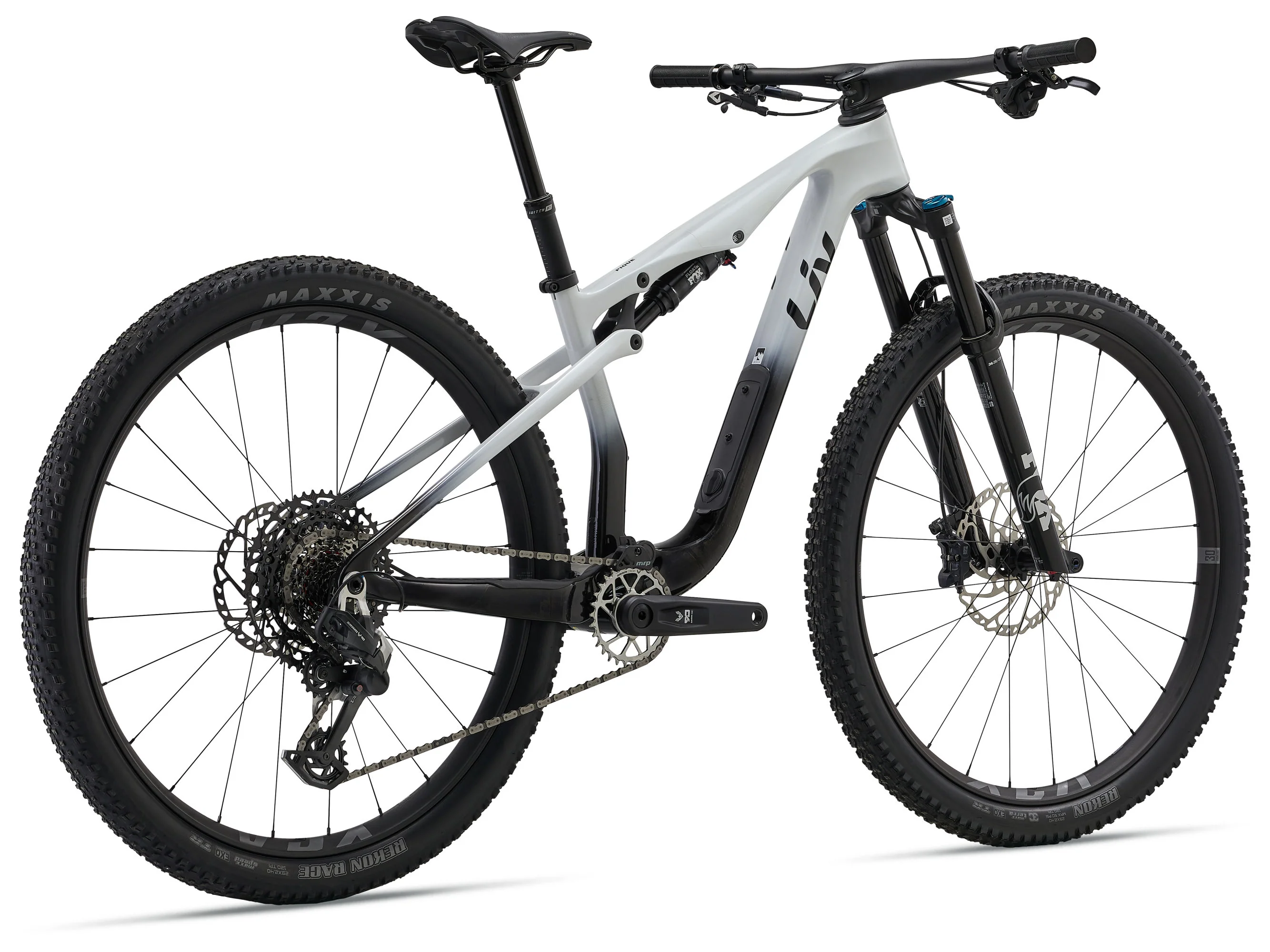 Liv Pique X Advanced SL 2 Mountain Bike - White/Carbon - Image 2